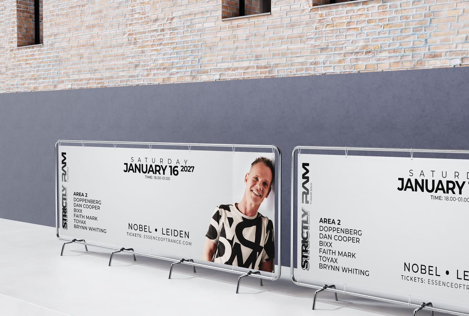 Banners die je event zichtbaar maken — detail