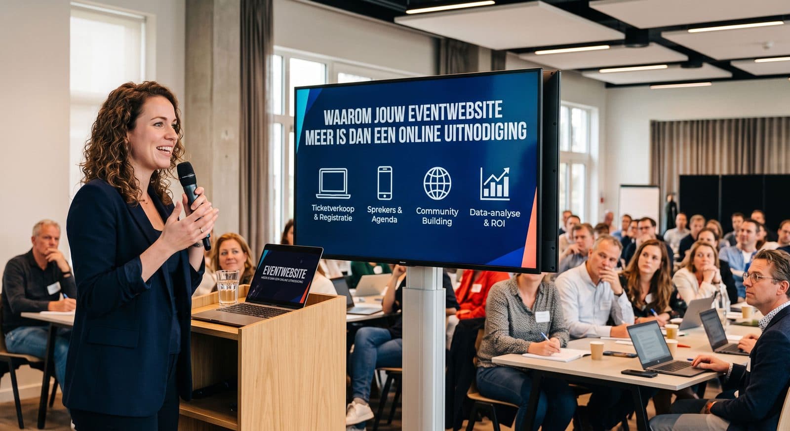 Event website: more than an invitation