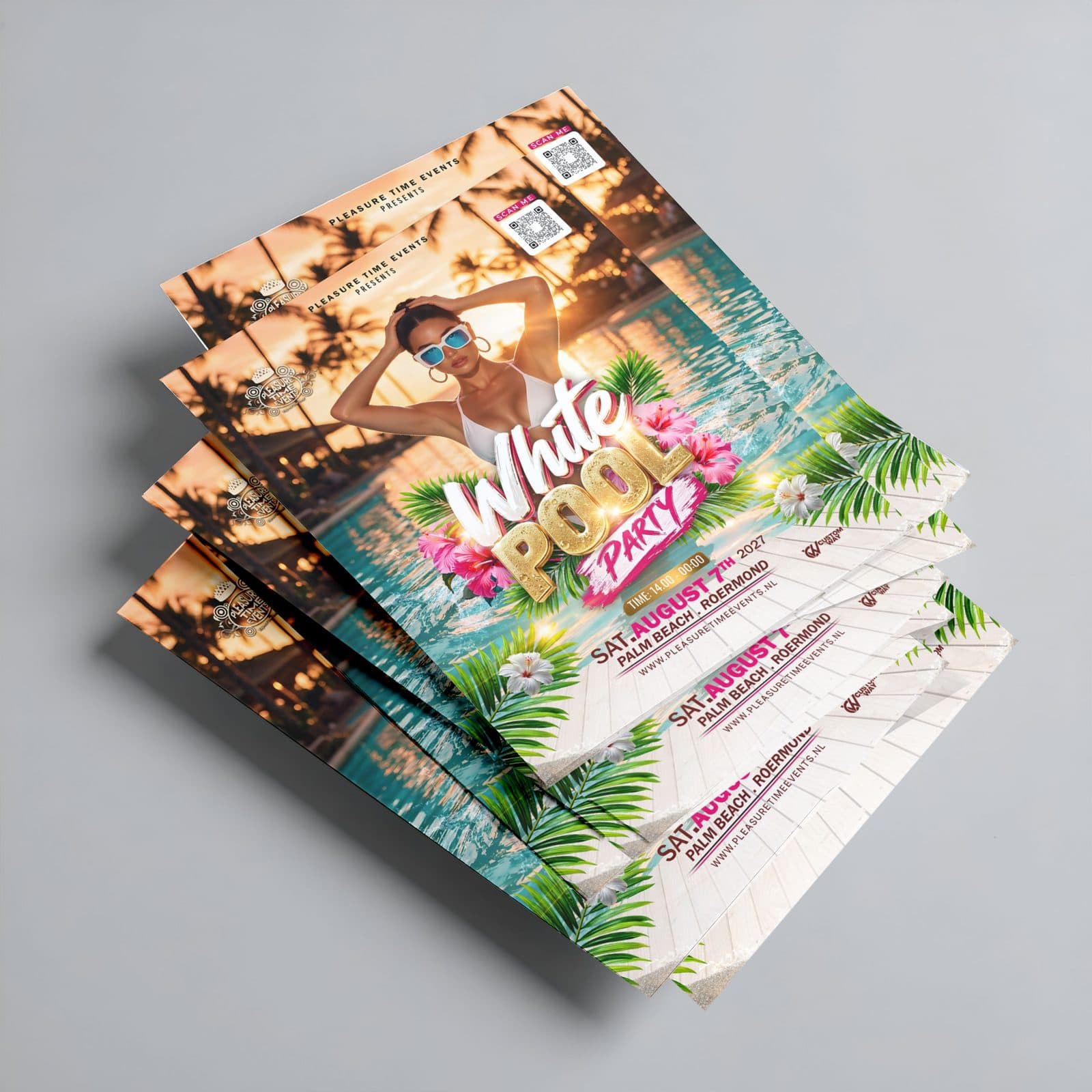 White Pool Party — beeld 1